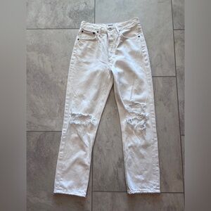 AGOLDE Riley High Rise Straight Jeans